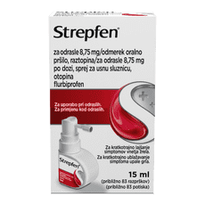 Strepfen za odrasle 8,75 mg po dozi, sprej za usnu sluznicu, otopina